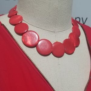 Vintage Jewelry - Red Vintage Necklace Vintage Jewelry - Red Vintage Necklace